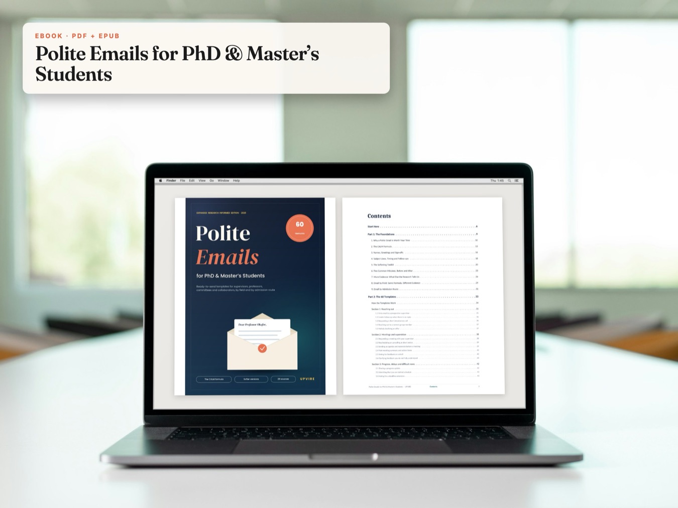 Polite Emails for PhD & Master’s Students: cover