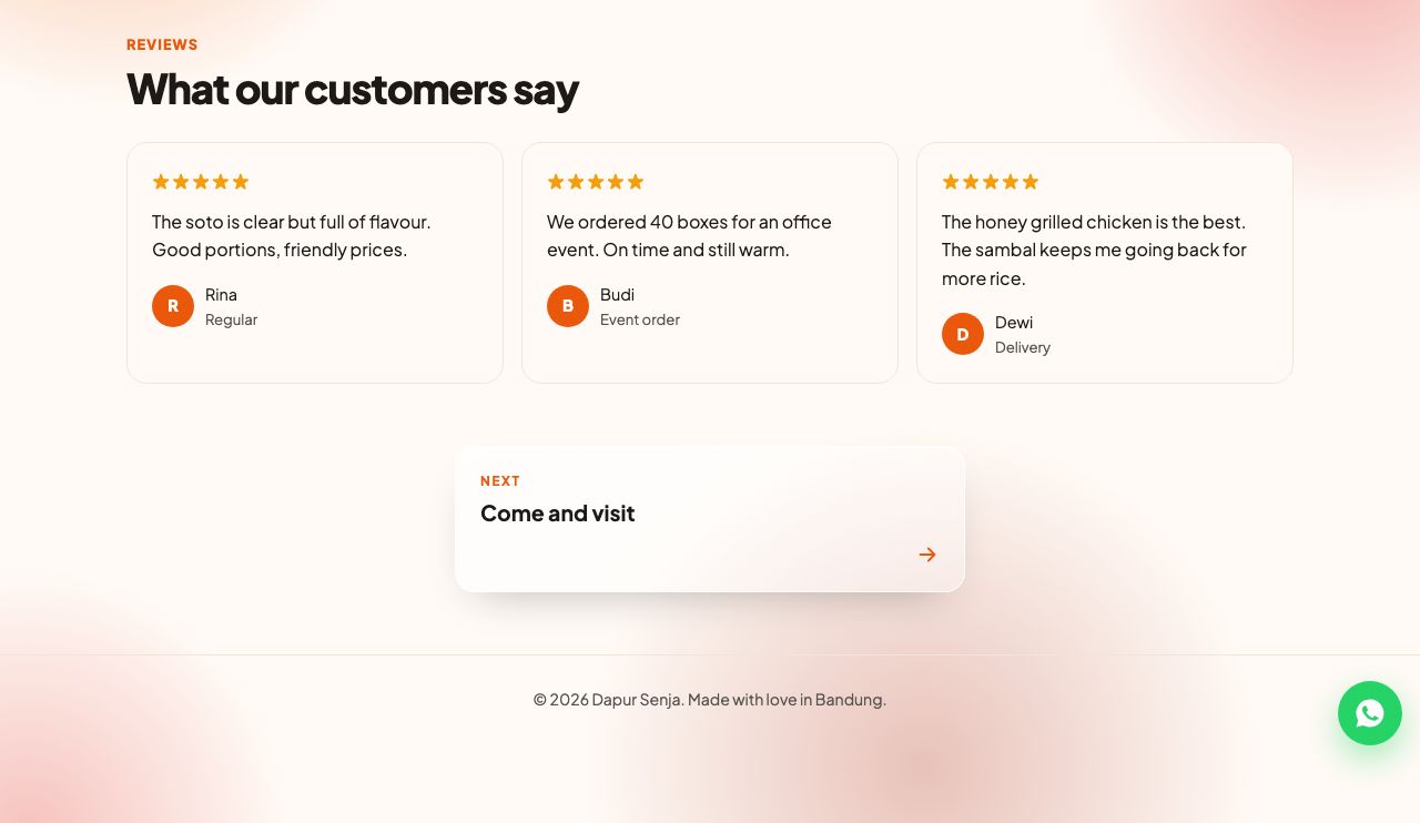 The customer reviews section with star ratings.